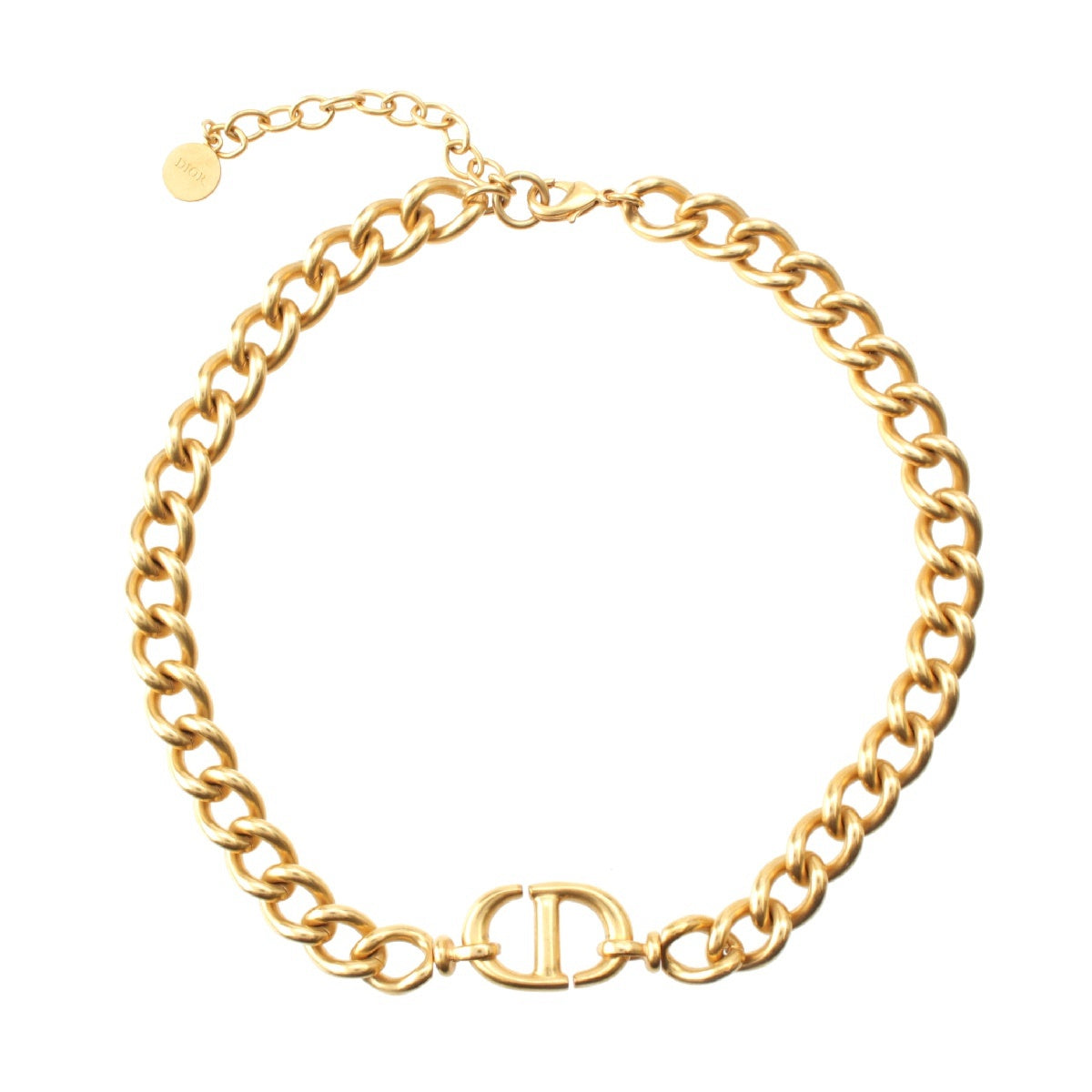Christian Dior GP Gold CD logo bracelet Accessory Jewelry gold