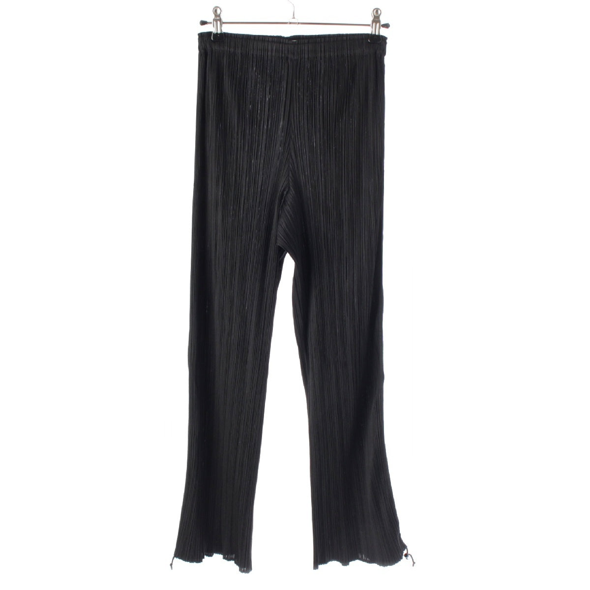 ISSEY MIYAKE Drawstring hem Pleated Pants PP41-JF823 black 1