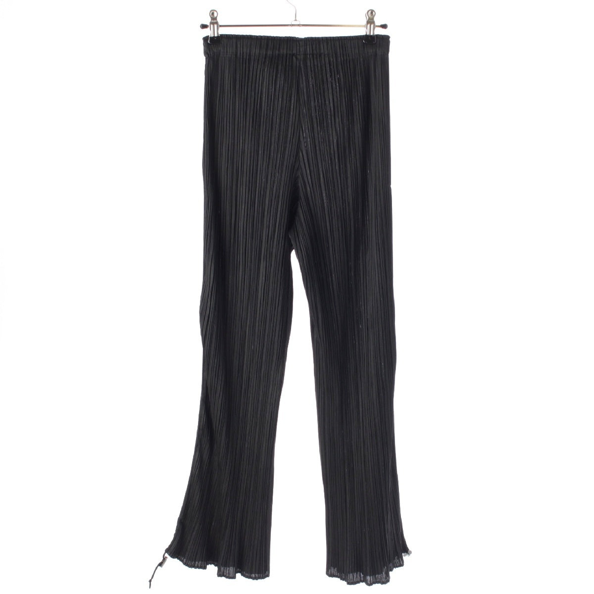 ISSEY MIYAKE Drawstring hem Pleated Pants PP41-JF823 black 1