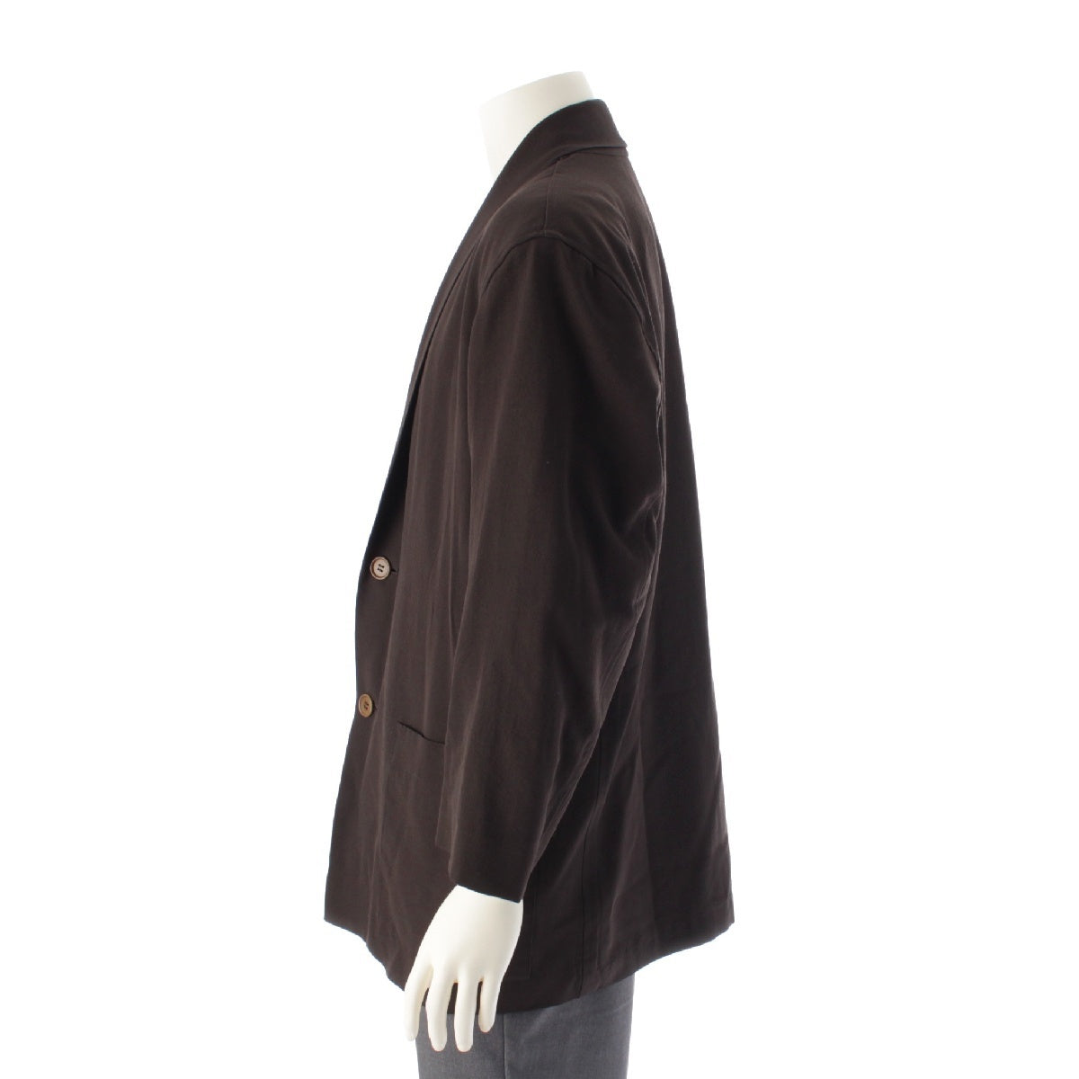 ISSEY MIYAKE MEN 80s wool Vintage Brush Tag Single tailored jacket outer LG33648 Brown M