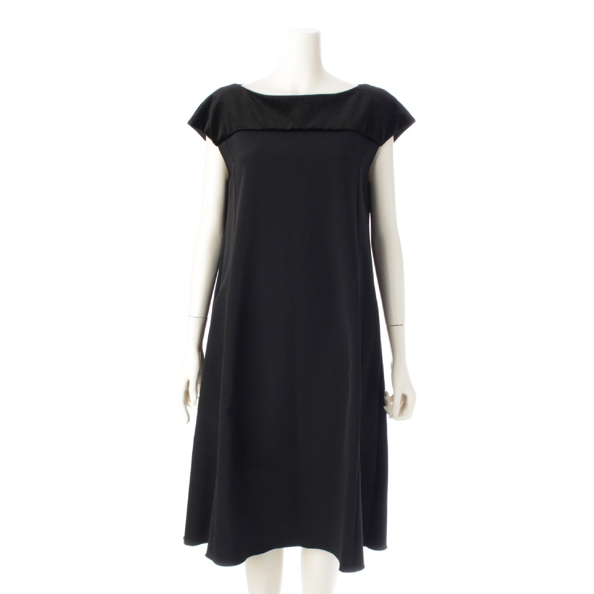 FOXEY NEW YORK 24 years velvet Lunette Sleeveless one piece dress 44839 black 42