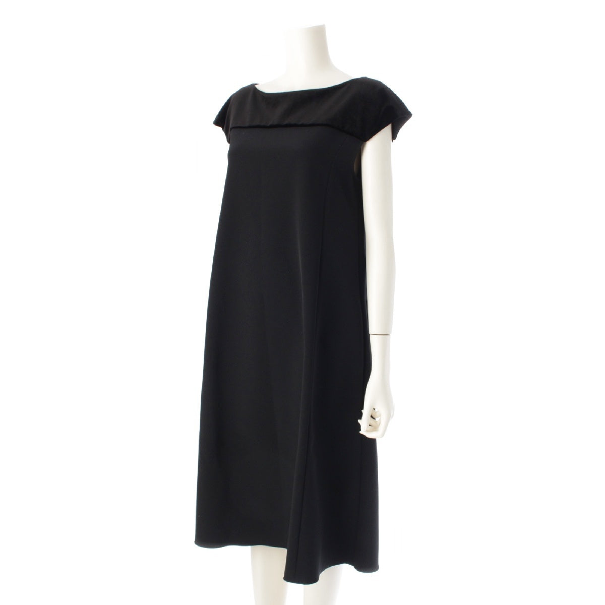 FOXEY NEW YORK 24 years velvet Lunette Sleeveless one piece dress 44839 black 42