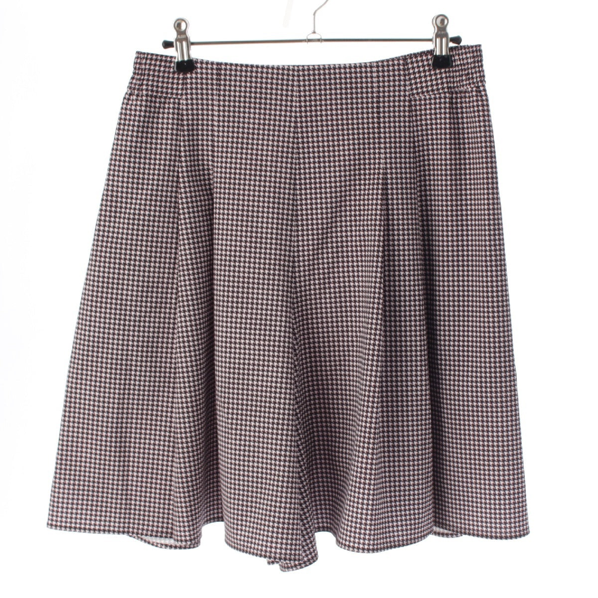 FOXEY NEW YORK 24 years Terrace Waterproof Houndstooth Check Shorts Bottoms 44557 Pink black 42