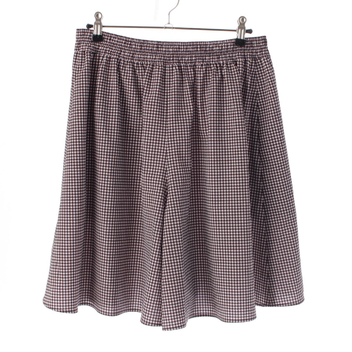 FOXEY NEW YORK 24 years Terrace Waterproof Houndstooth Check Shorts Bottoms 44557 Pink black 42