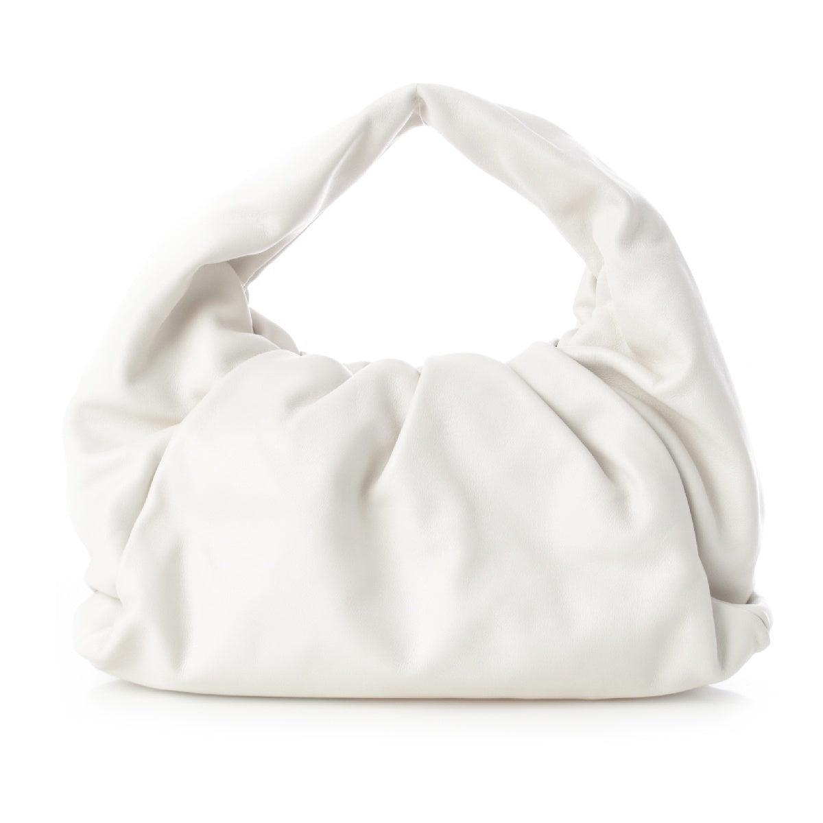 BOTTEGAVENETA leather The Shoulder Pouch Handbag bag white