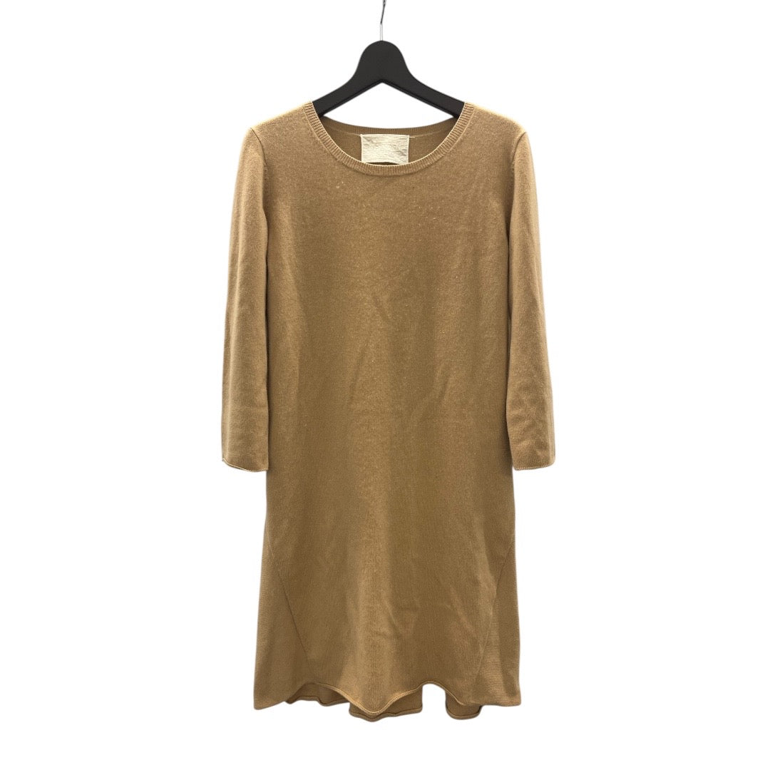 MYLAN Crew neck cashmere knit dress MY15AW-KR006 Beige one piece