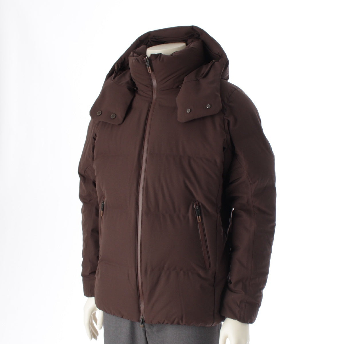 DESCENTE Mizusawa down ANCHOR anchor hood Down jacket outer DAMSGK31U Brown M