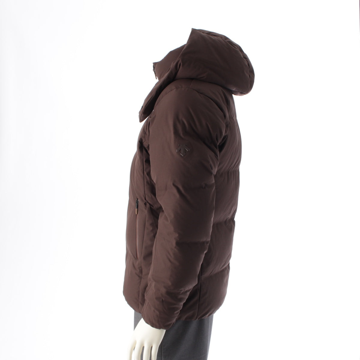 DESCENTE Mizusawa down ANCHOR anchor hood Down jacket outer DAMSGK31U Brown M