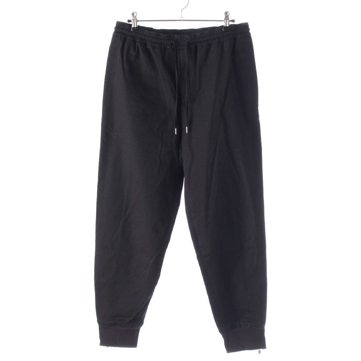 HERMES 24 years Cotton twill jogger Pants Bottoms black 40