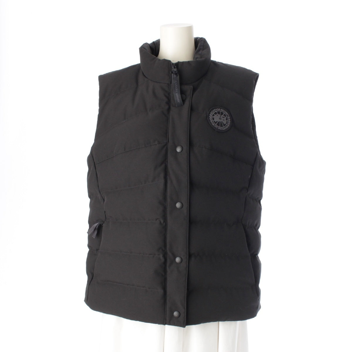 CANADA GOOSE Black label FREESTYLE Freestyle Logo patch Down vest Jacket outerwear 2836LB black L
