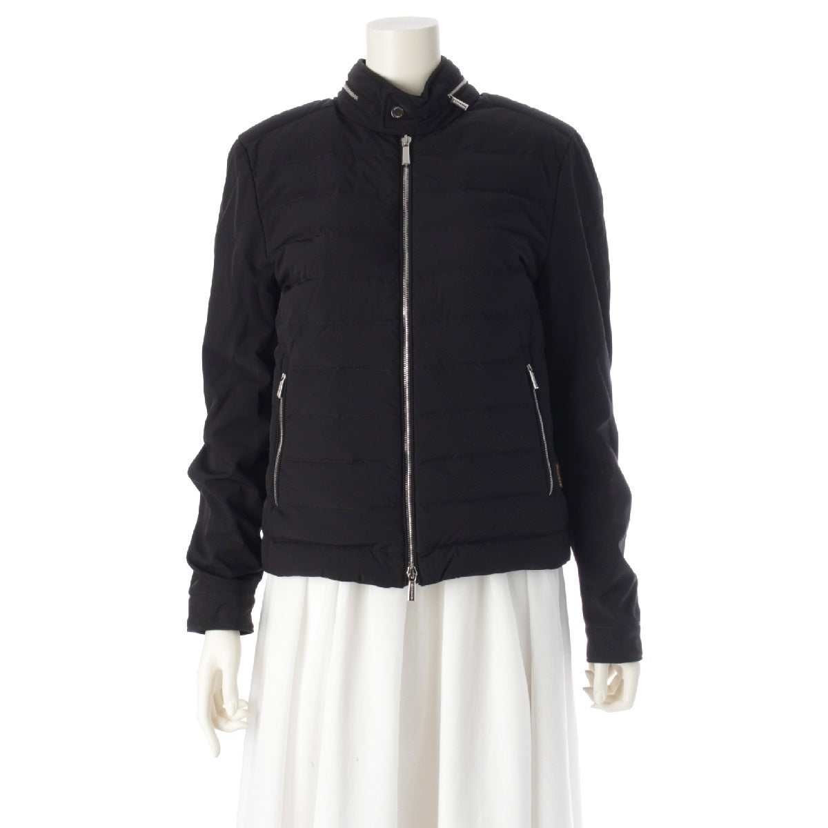 MooRER FILIPPO-KN Filippo padded zip-up Blouson Jacket outerwear NERO black 46