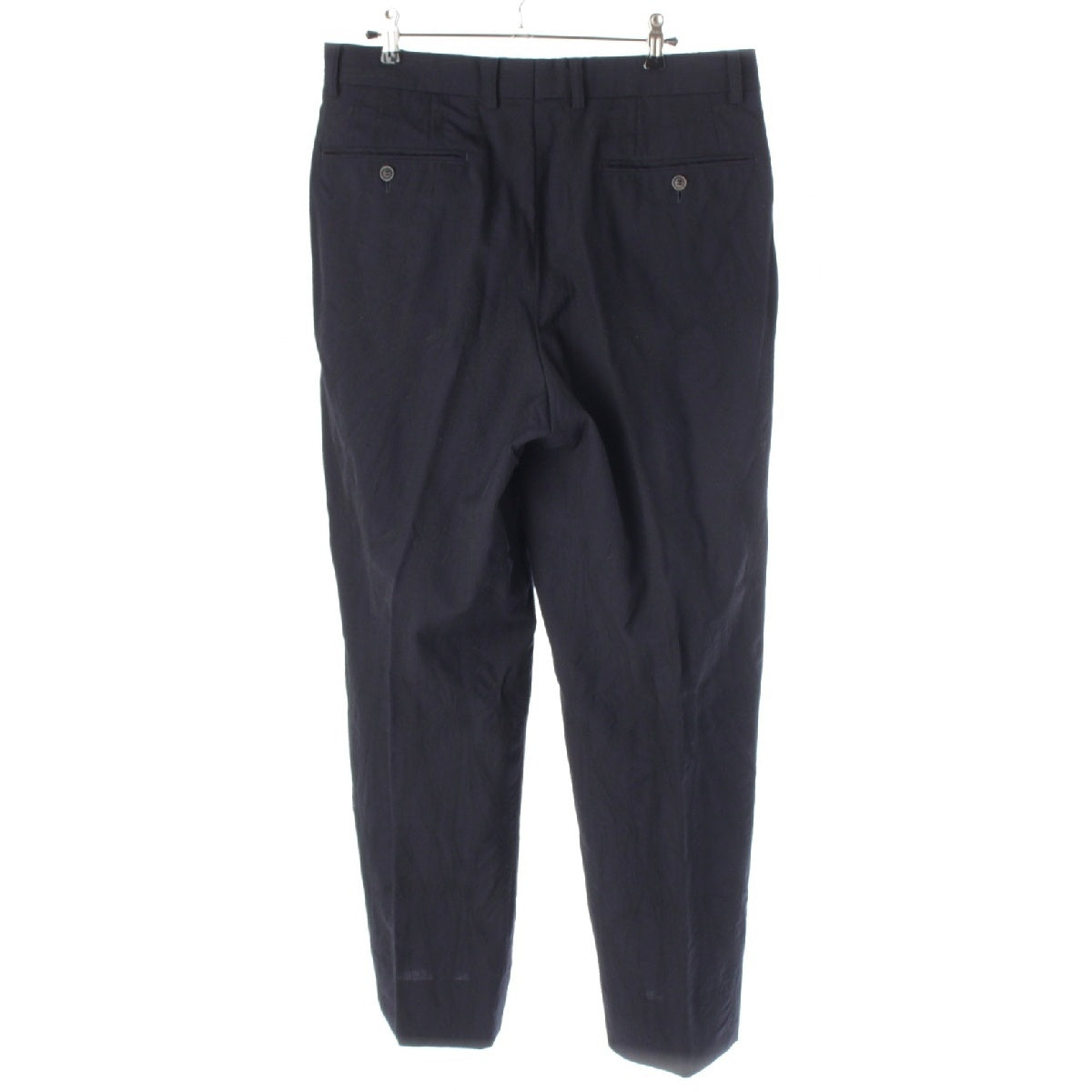 ISSEY MIYAKE MEN wool Vintage embroidery wide Pants Slacks Bottoms ME61-FF235 Navy black XL