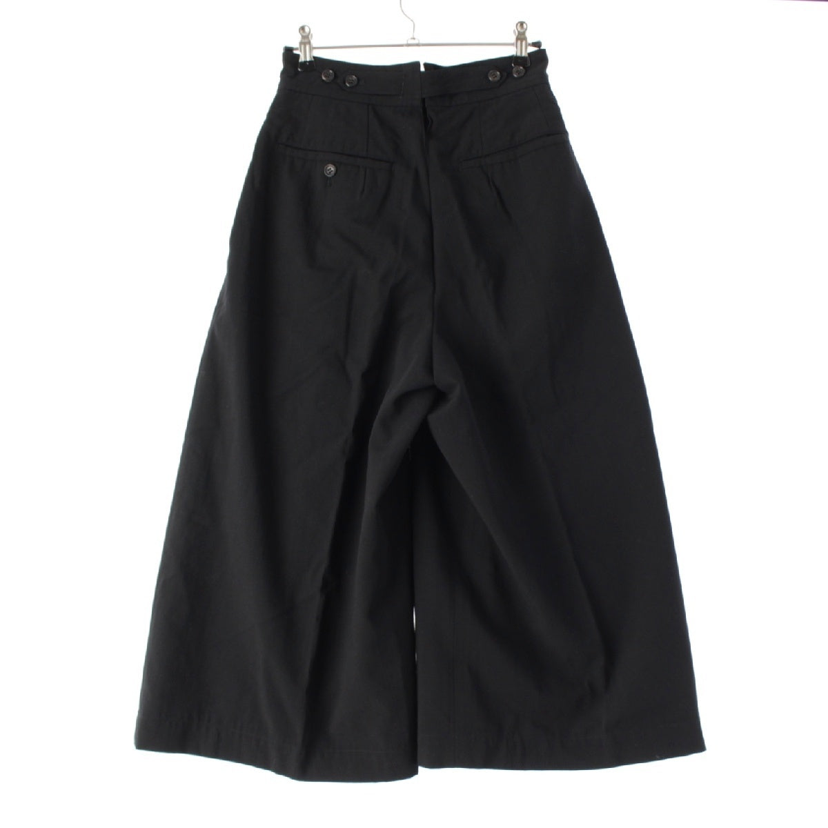 COMME des GARCONS 89AW wool 2 tack wide Pants Bottoms GP-11004S AD1988 black S