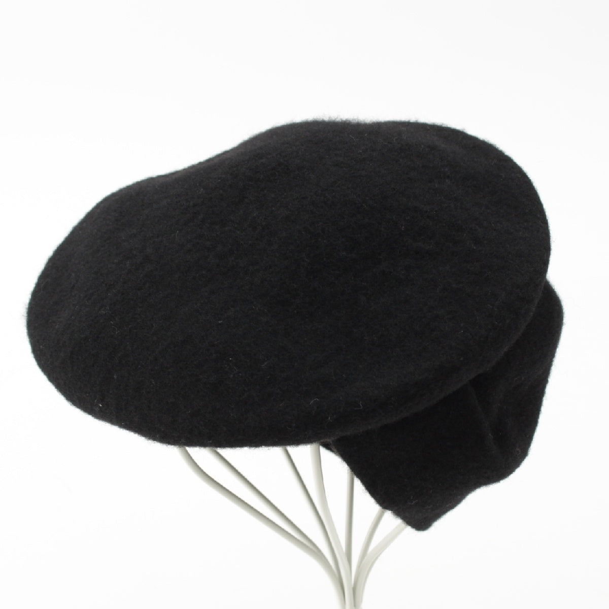 COMME des GARCONS 80S wool vintage hat Beret Cap black