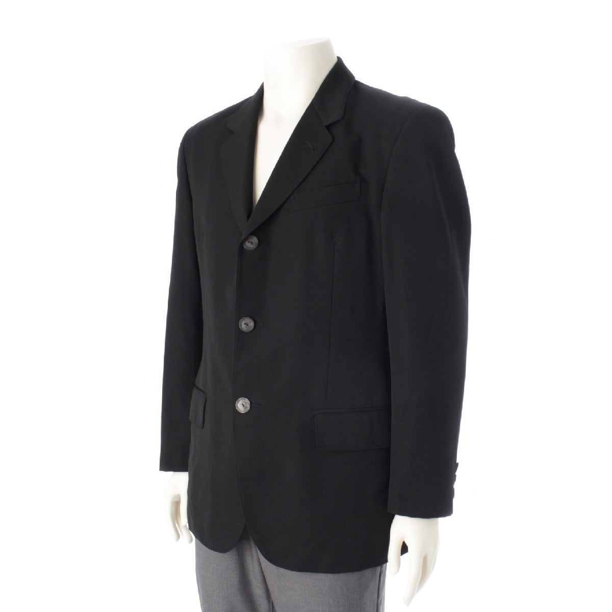 JEAN-PAUL GAULTIER wool Classic 3B tailored jacket black 48