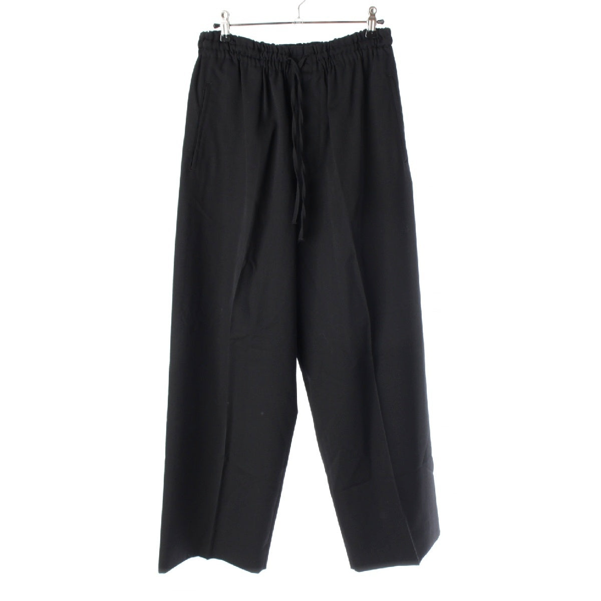 JEAN-PAUL GAULTIER wool Classic Easy Pants black 48