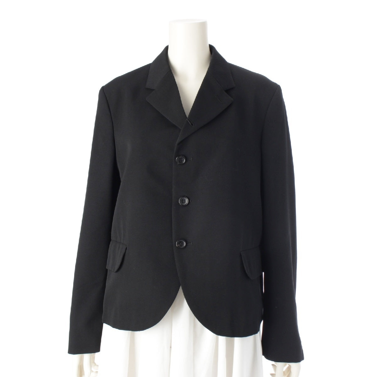 COMME des GARCONS GIRL wool single tailored jacket AD2021 black M