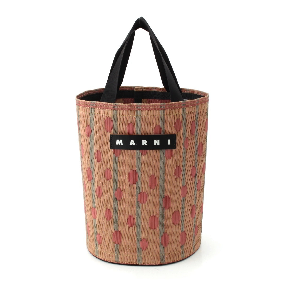MARNI Market Tatami Tatami bucket Tote Bag multicolor