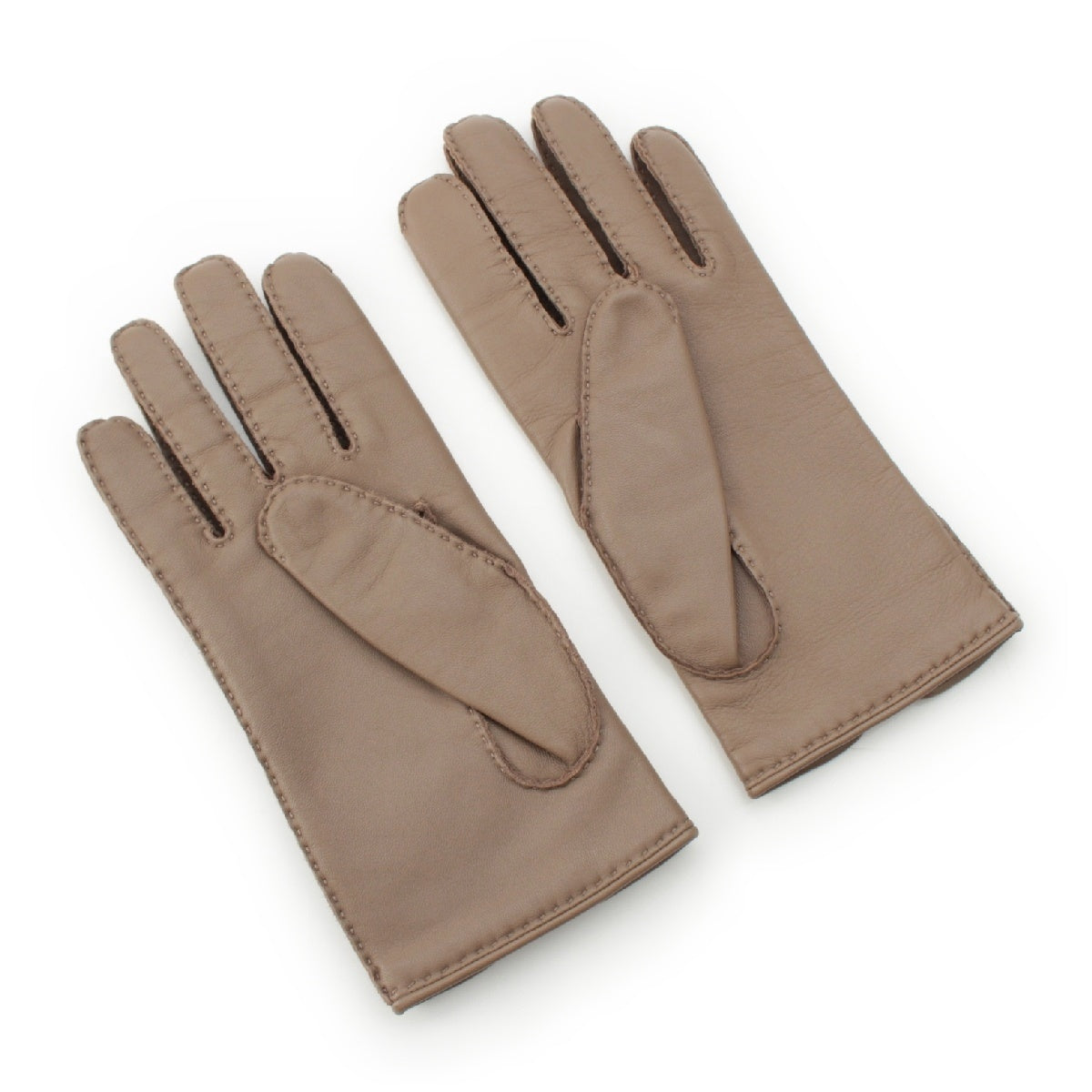 HERMES lambskin Serie button gloves gloves Etope 7
