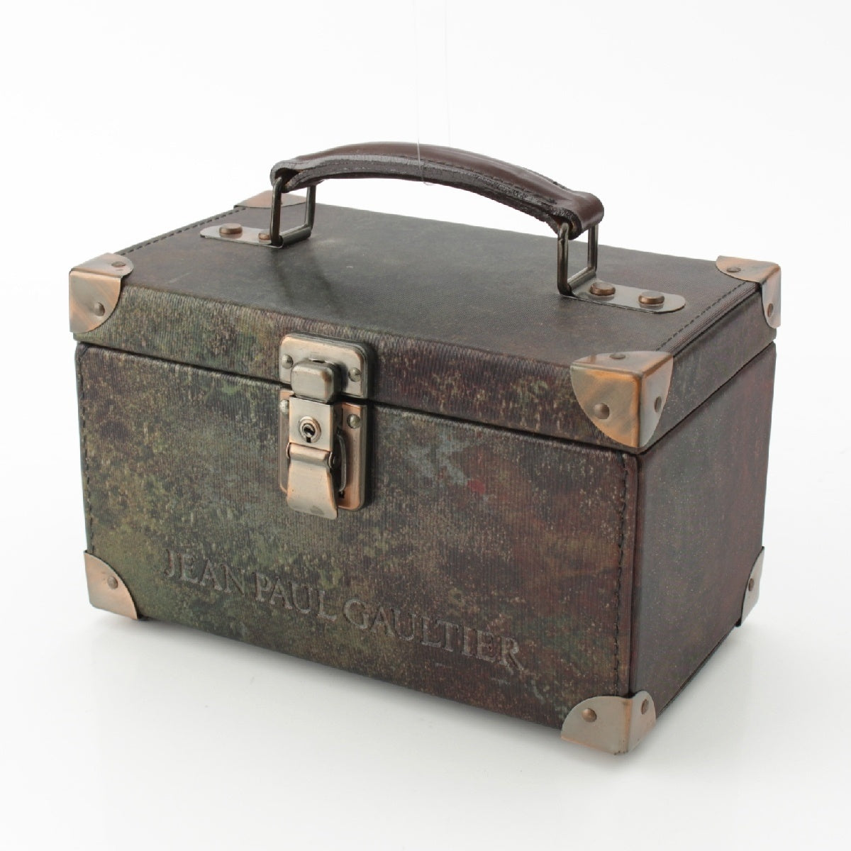 JEAN-PAUL GAULTIER V Cyber Vanity Makeup Box bag Case green