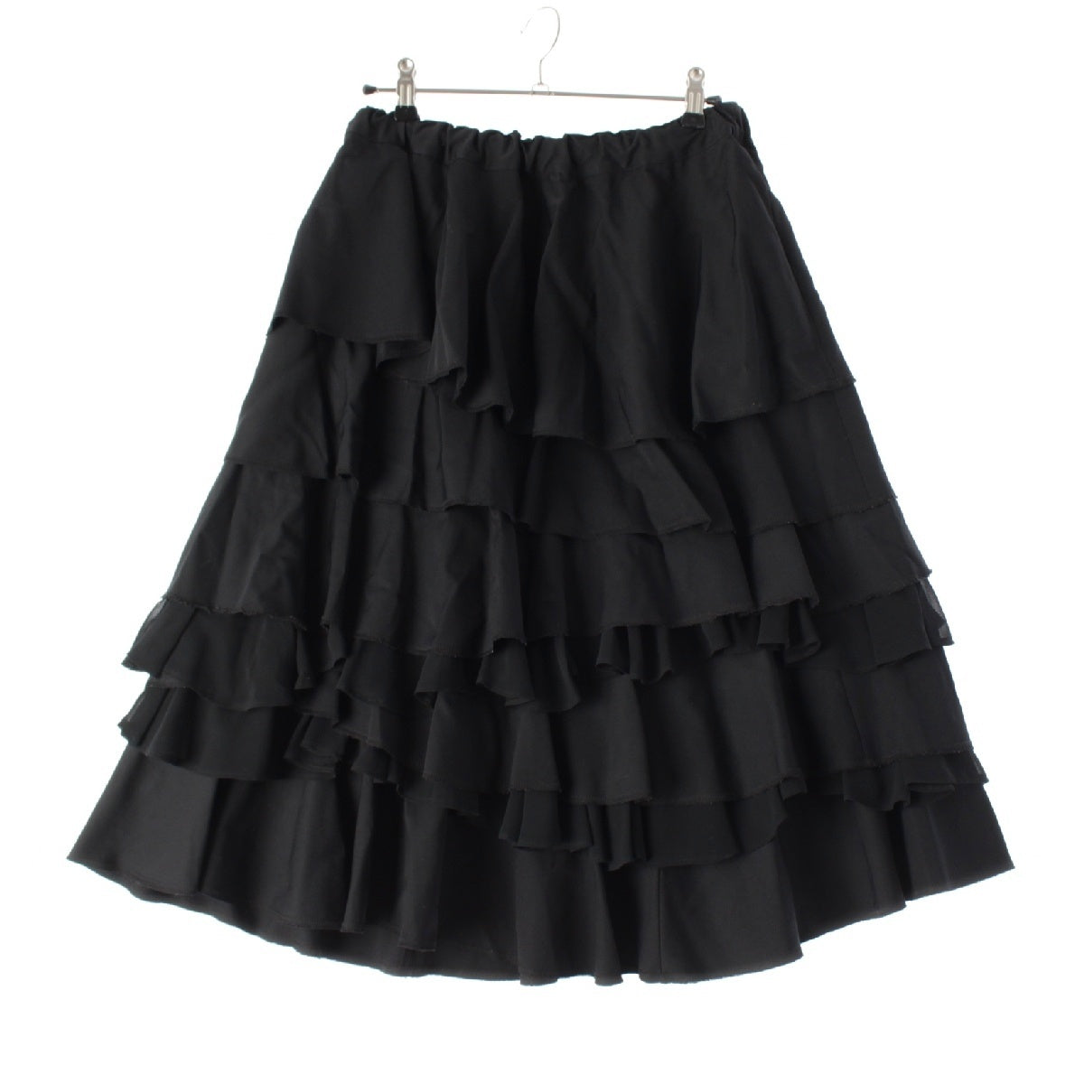 COMME des GARCONS COMME des GARCONS 09AW wool Teared skirt Bottoms RD-S001 AD2009 black XS
