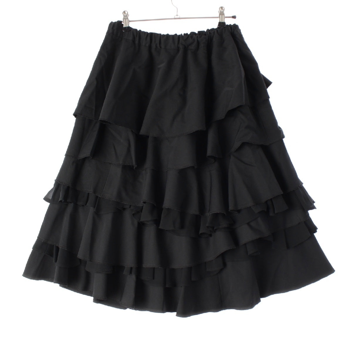 COMME des GARCONS COMME des GARCONS 09AW wool Teared skirt Bottoms RD-S001 AD2009 black XS