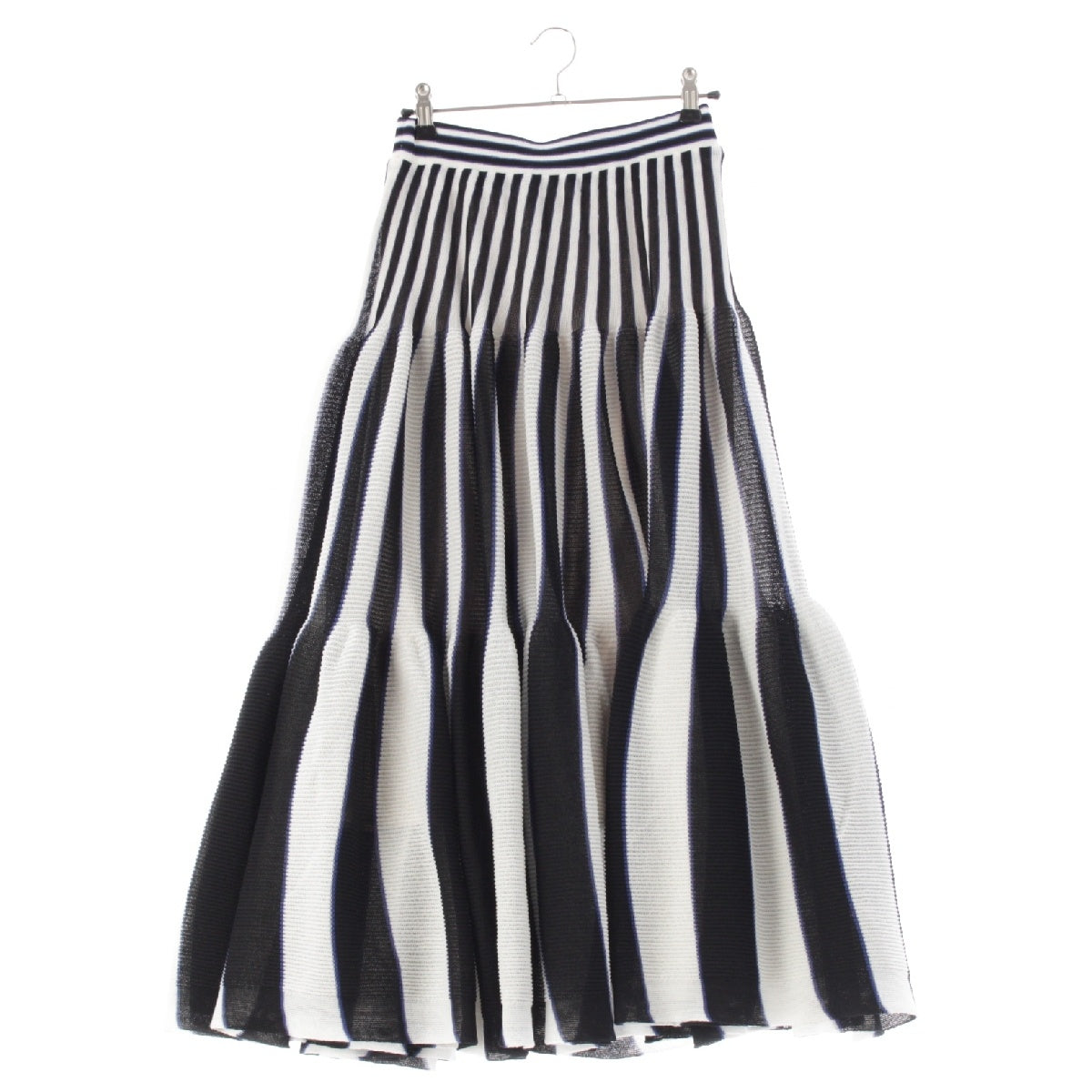 CFCL 24Stainless Steel CASCADES TIERED SKIRT LONG skirt Bottoms CF007KG060 black 1