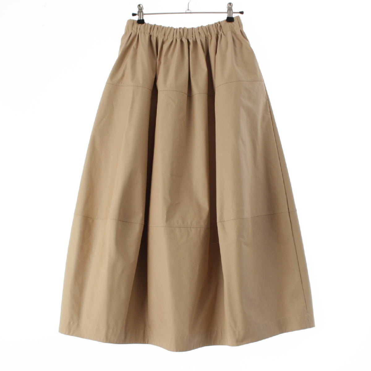 Drawer 24Stainless Steel cotton West Gathered skirt 6524-299-1806 beige 36