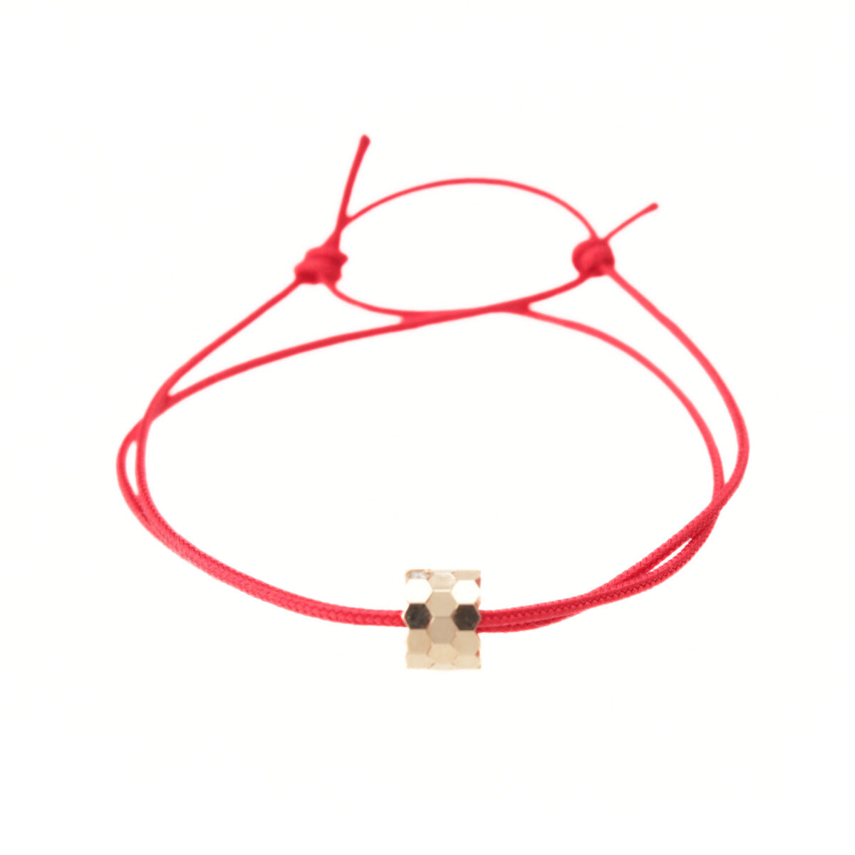Chaumet Be My Love Diamond Code bracelet jewelry 750YG K18 Gold red 2.4g