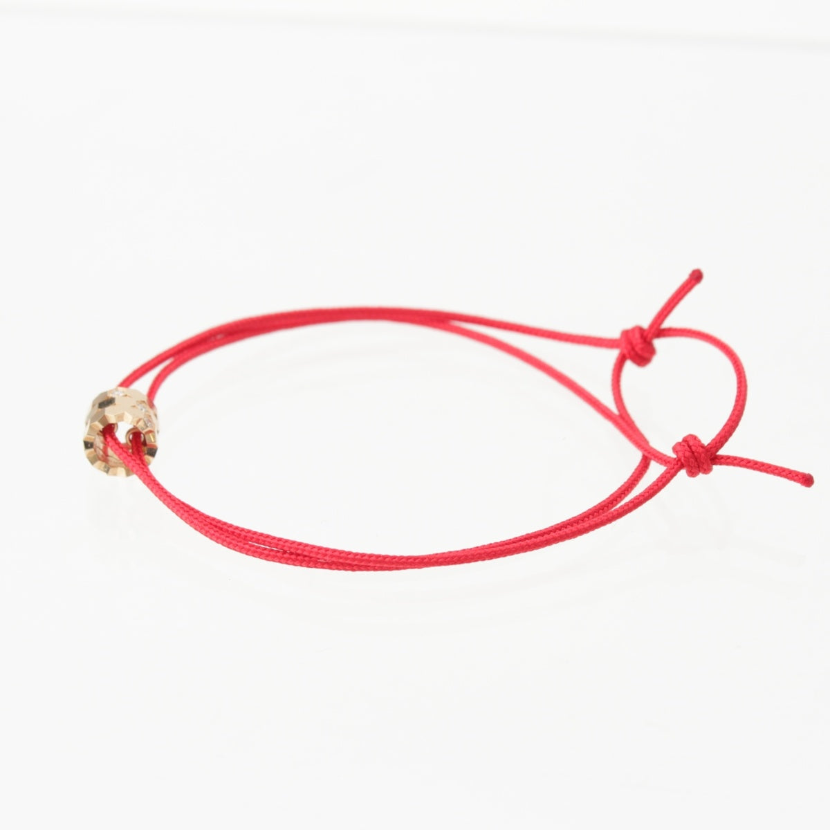 Chaumet Be My Love Diamond Code bracelet jewelry 750YG K18 Gold red 2.4g