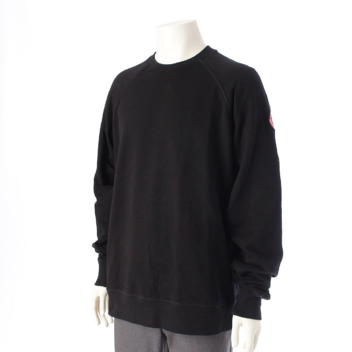 CANADA GOOSE cotton Logo embroidery sweat Trainer tops 7400M black L
