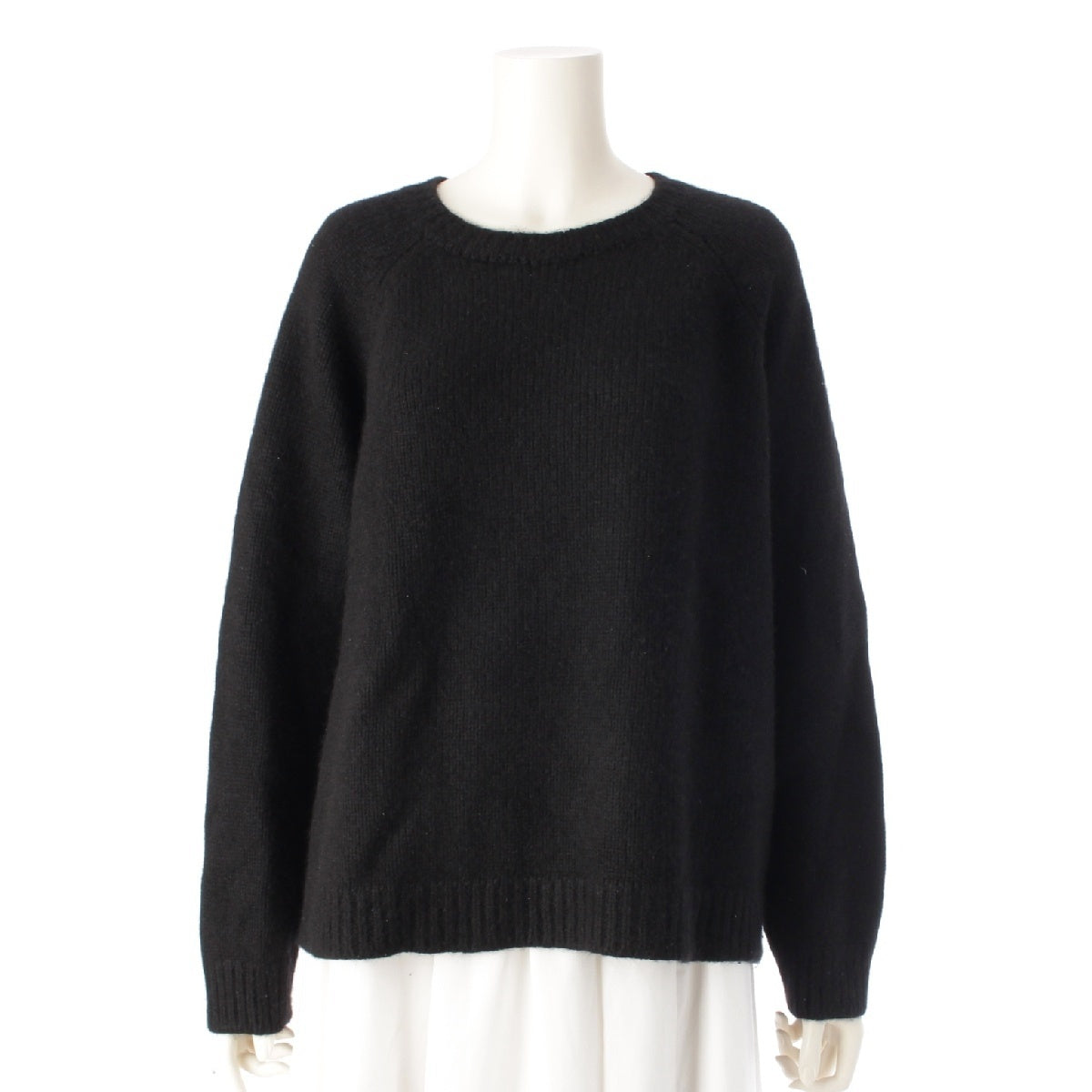 The Elder Statesman cashmere Long sleeve sweater Knit Top 3220800084 black S