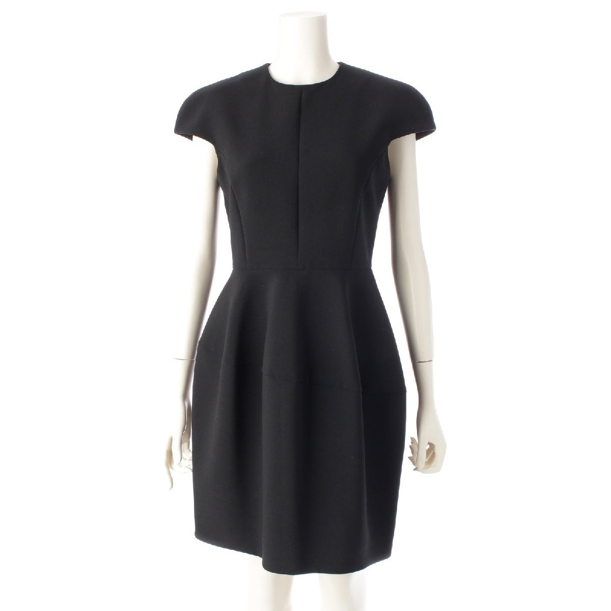 YOKO CHAN Rayon No sleeve one piece Dress Bottoms YCD-517-292 black 38