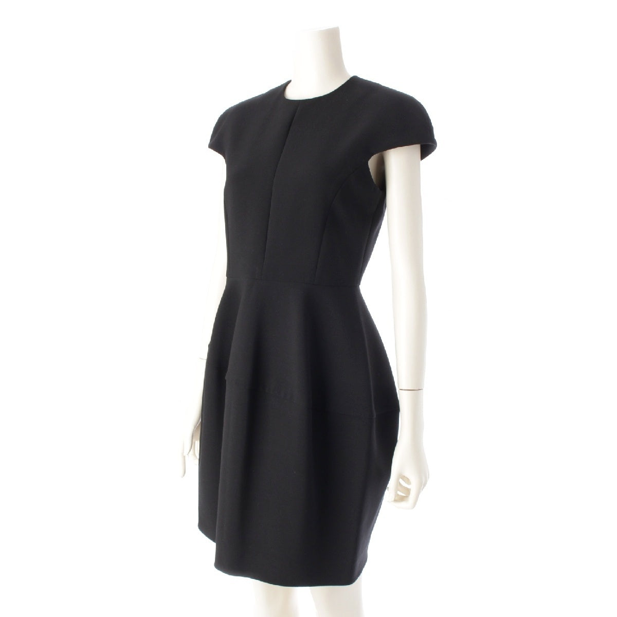 YOKO CHAN Rayon No sleeve one piece Dress Bottoms YCD-517-292 black 38