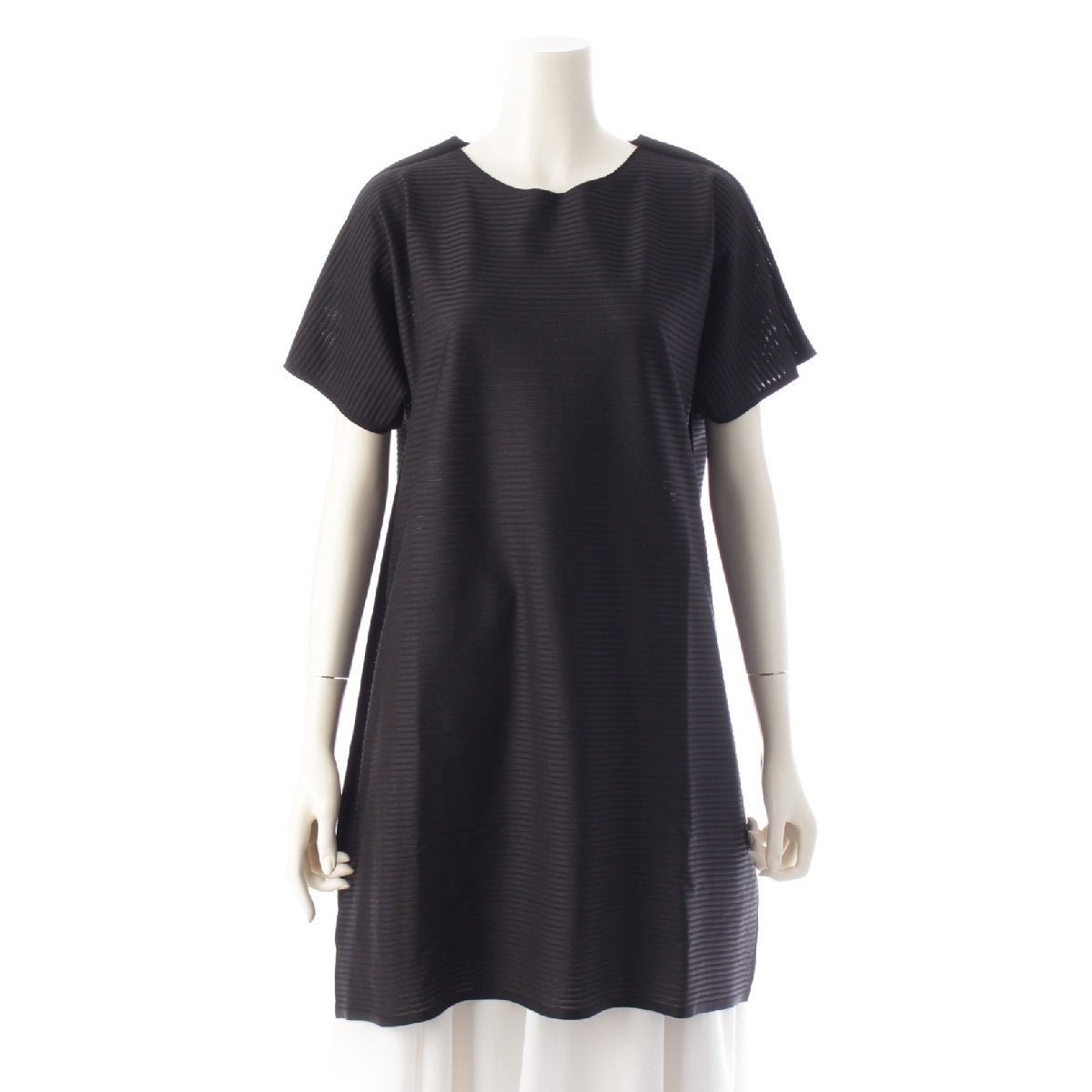 PLEATS PLEASE ISSEY  tops Tunic PP41KT652 black