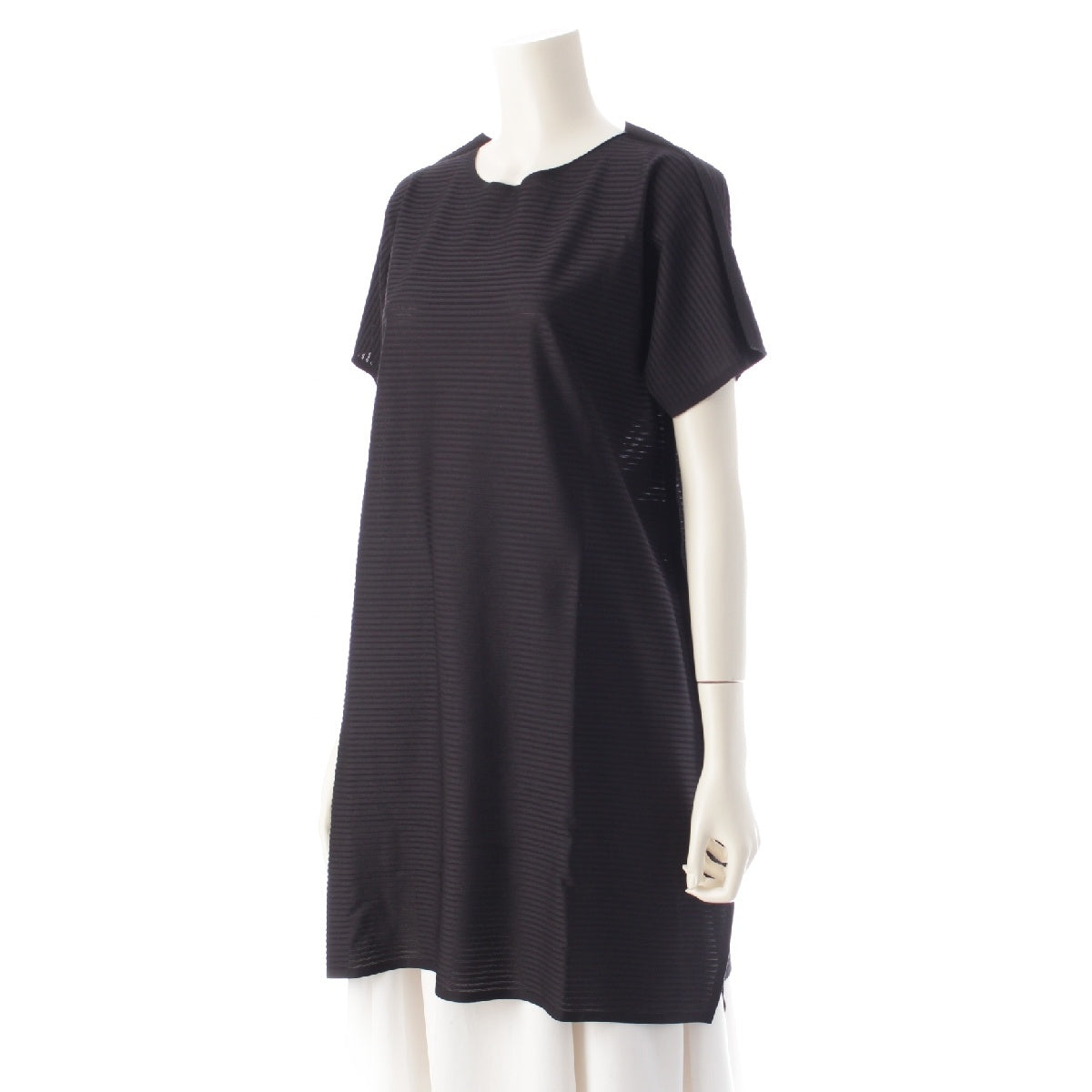 PLEATS PLEASE ISSEY  tops Tunic PP41KT652 black