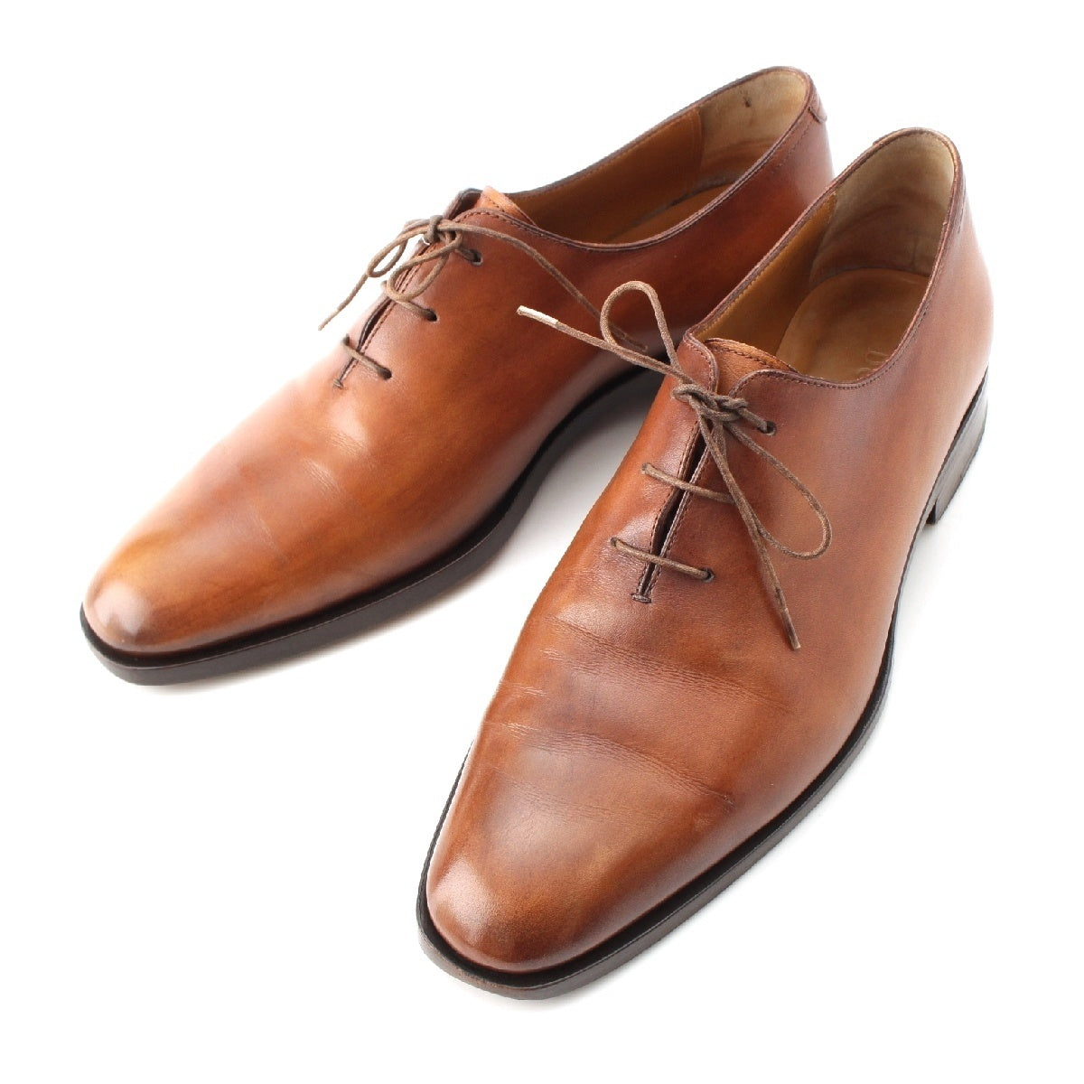 Berluti Alessandro leather Patine Dress shoes Business Leather Shoes Brown 8