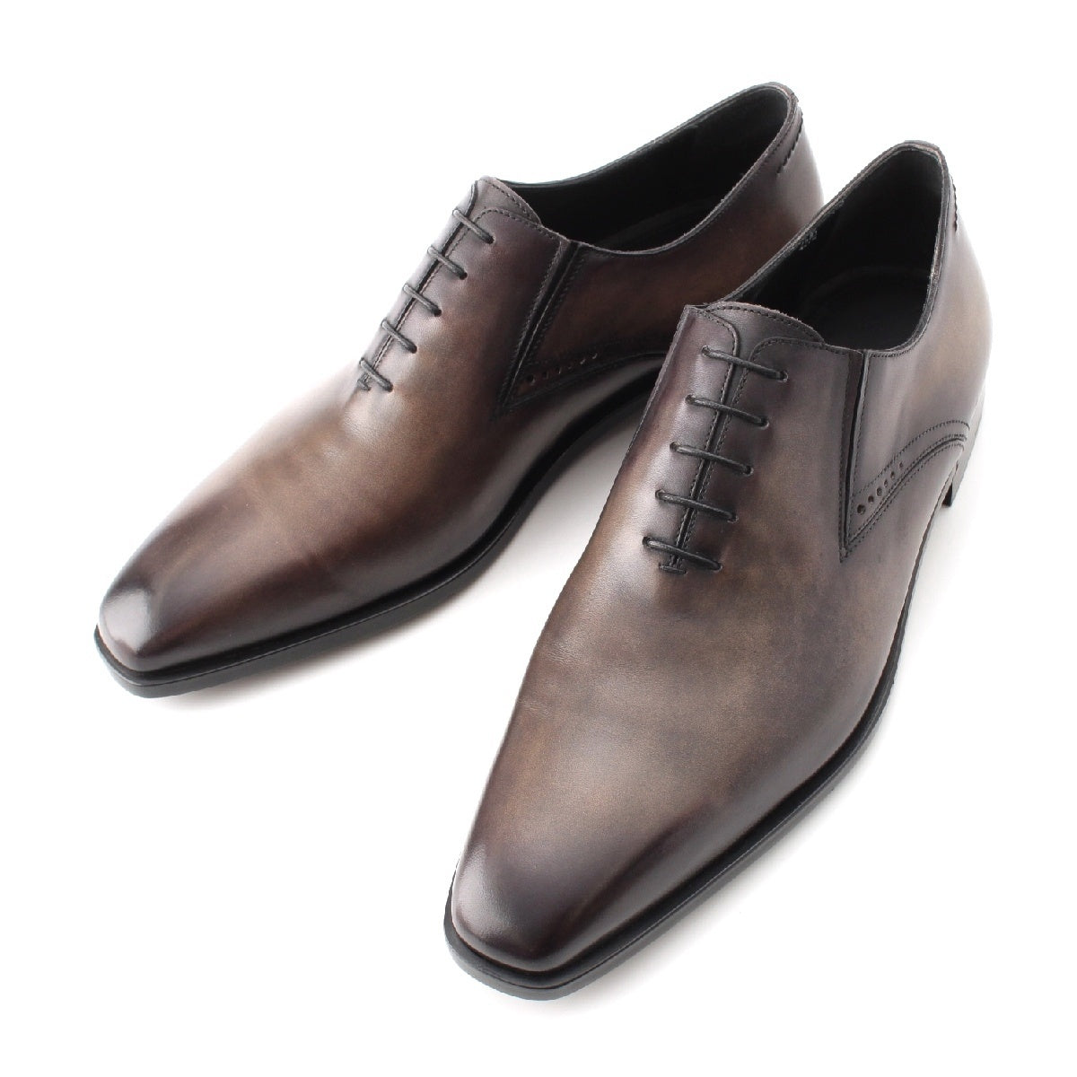 Berluti Allegoria Oxford Dress shoes 5 eyelet patina leather shoes 4292 Brown 8 1/2