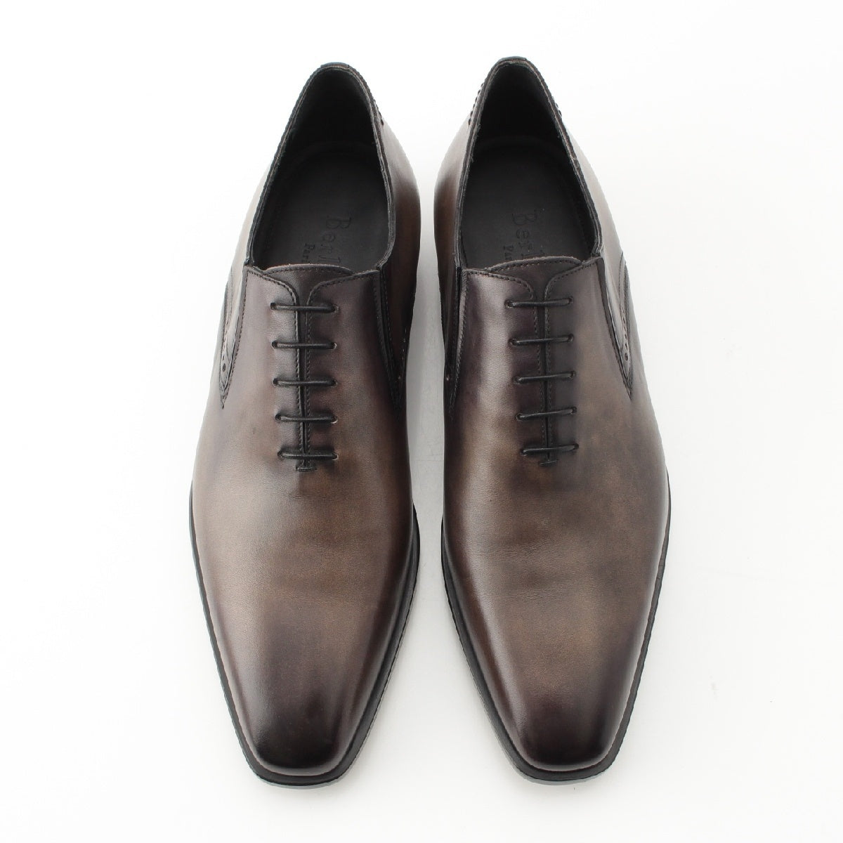 Berluti Allegoria Oxford Dress shoes 5 eyelet patina leather shoes 4292 Brown 8 1/2