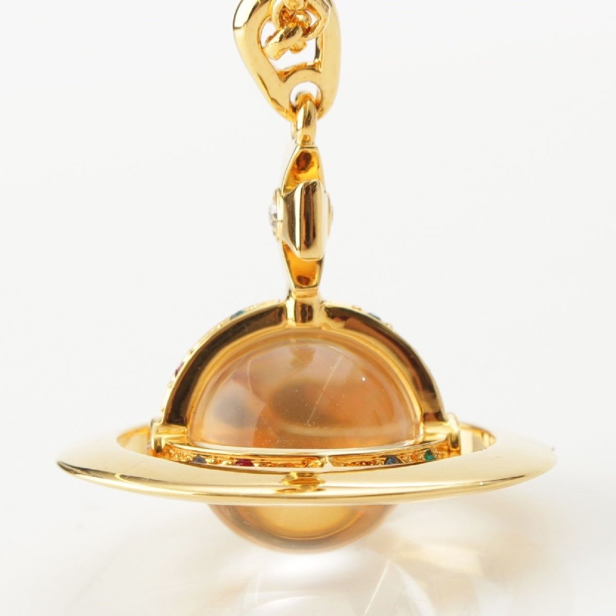 Vivienne Westwood Small Orb Old model, no satellite back engraving Necklace Pendant accessories gold