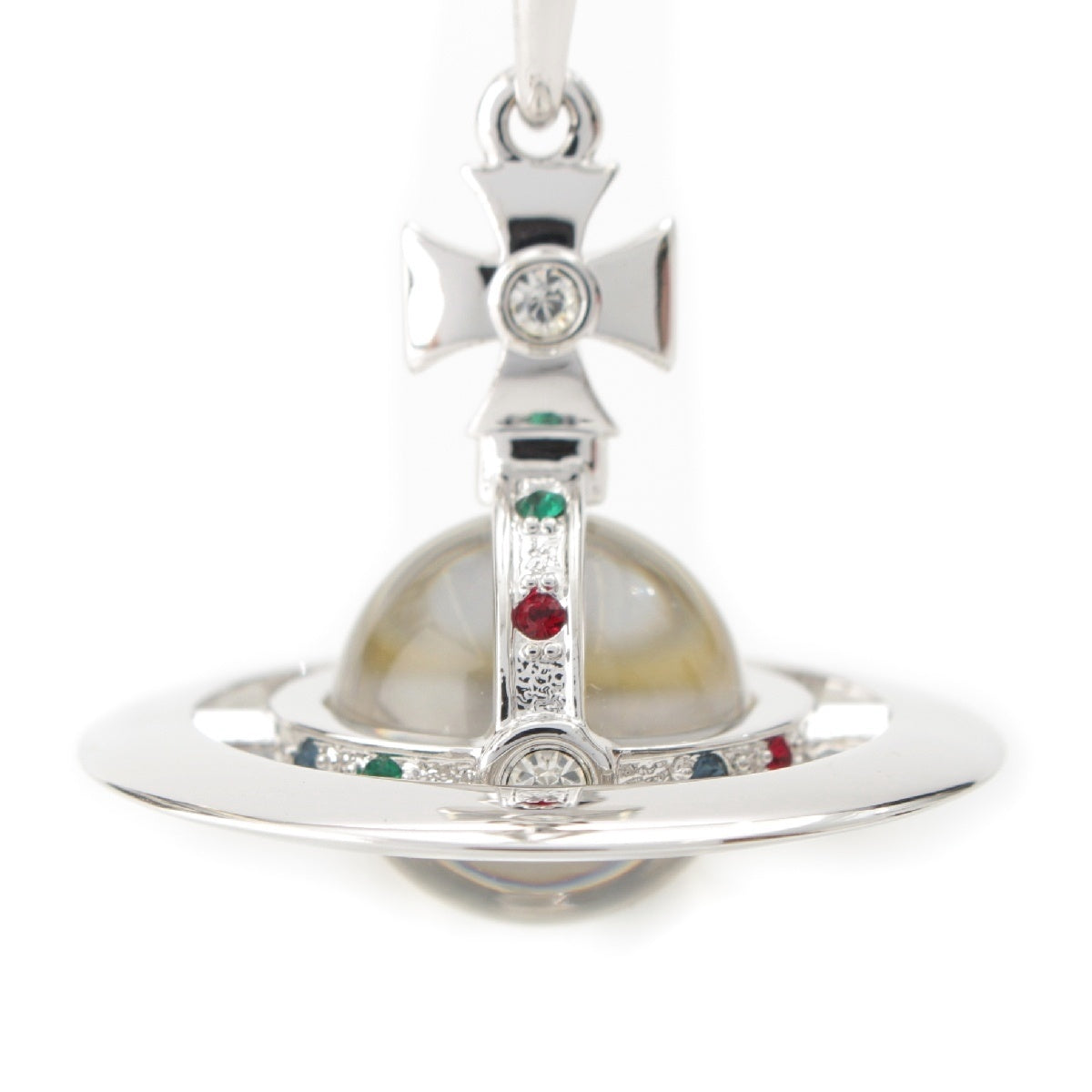 Vivienne Westwood Small Orb Old model, no satellite back engraving Necklace Pendant accessories Silver