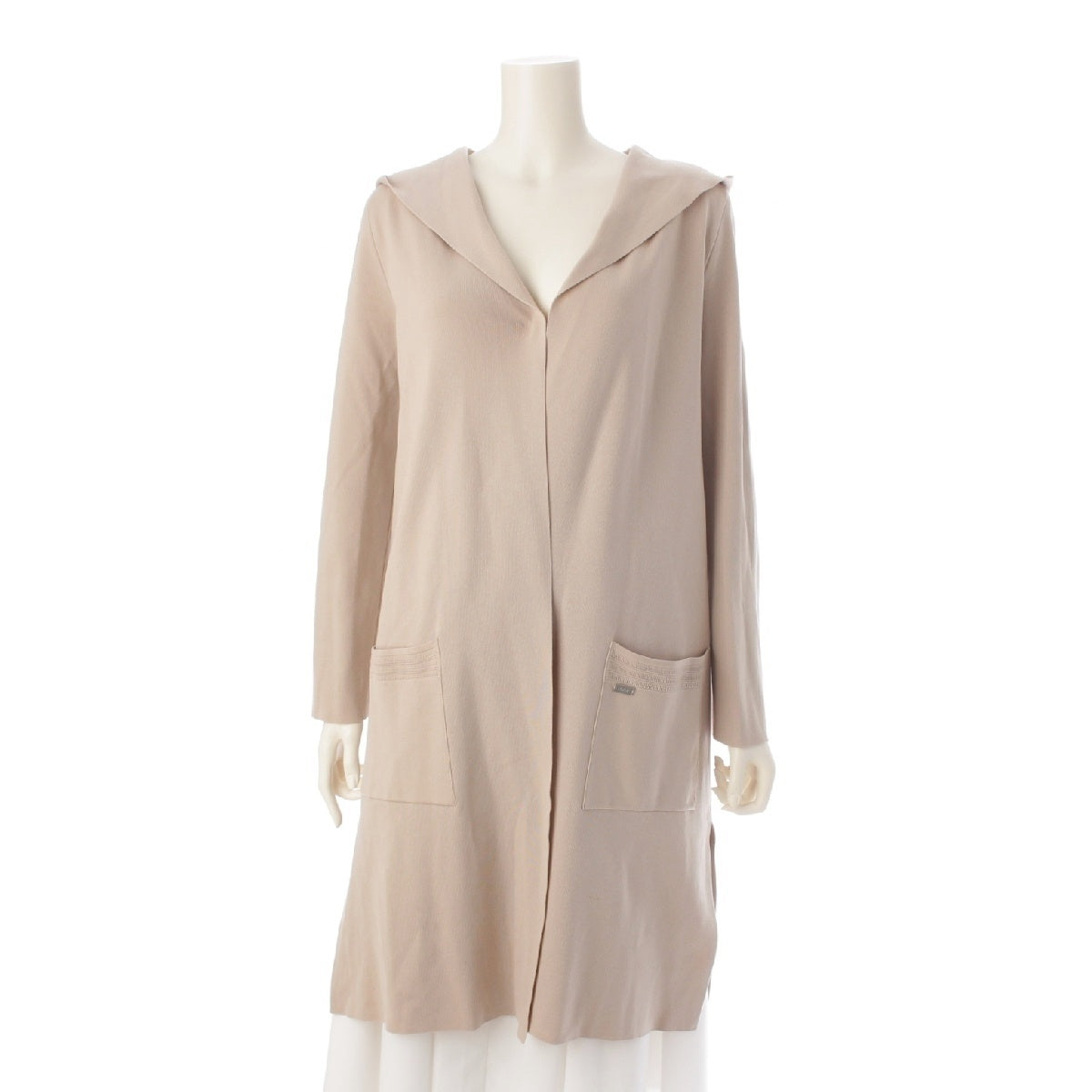 FOXEY 21 years Cupra knit Parker Hoodies Long Cardigans Tops 41888 beige 38