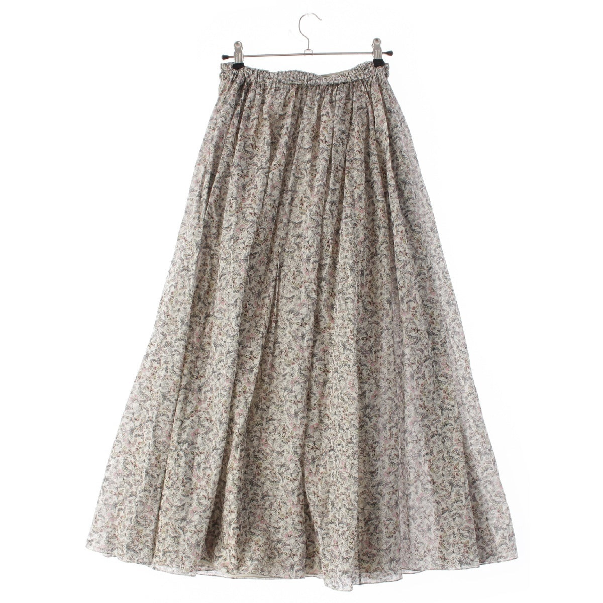 Christian Dior cotton All-over pattern with petticoat, flare skirt Bottoms 441J56A3828 multicolor 34