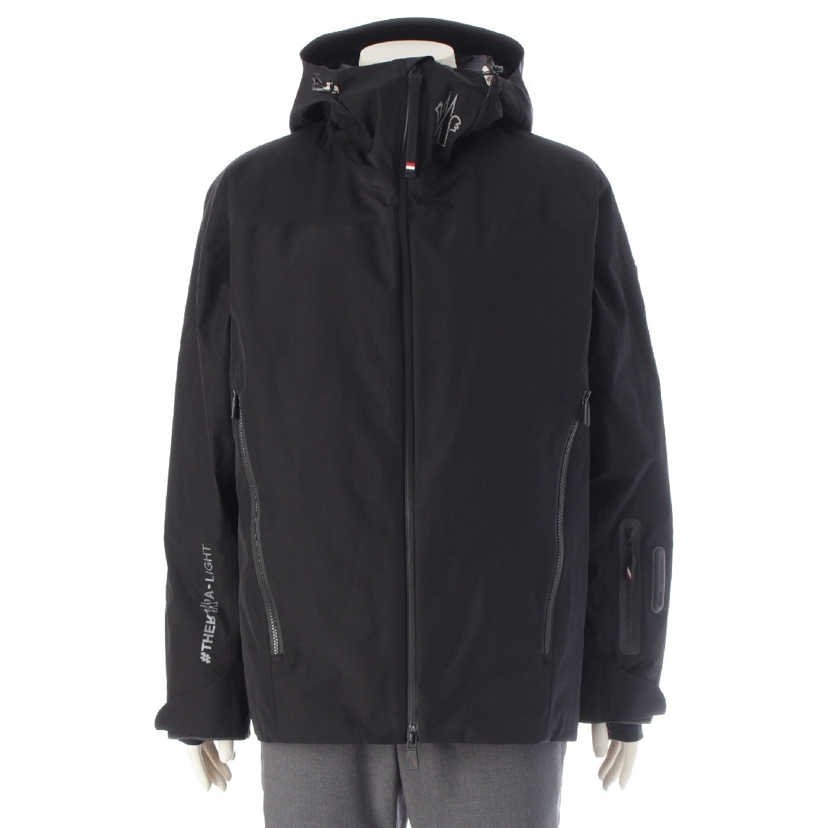 Moncler Grenoble 22 years MONTGIROD GORE-TEX Hood Down jacket High Performance Outerwear black 2