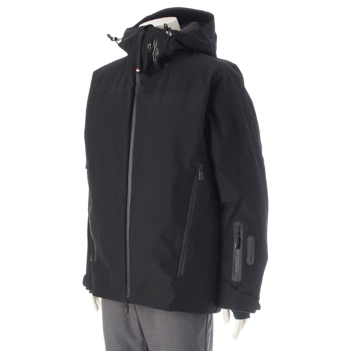 Moncler Grenoble 22 years MONTGIROD GORE-TEX Hood Down jacket High Performance Outerwear black 2