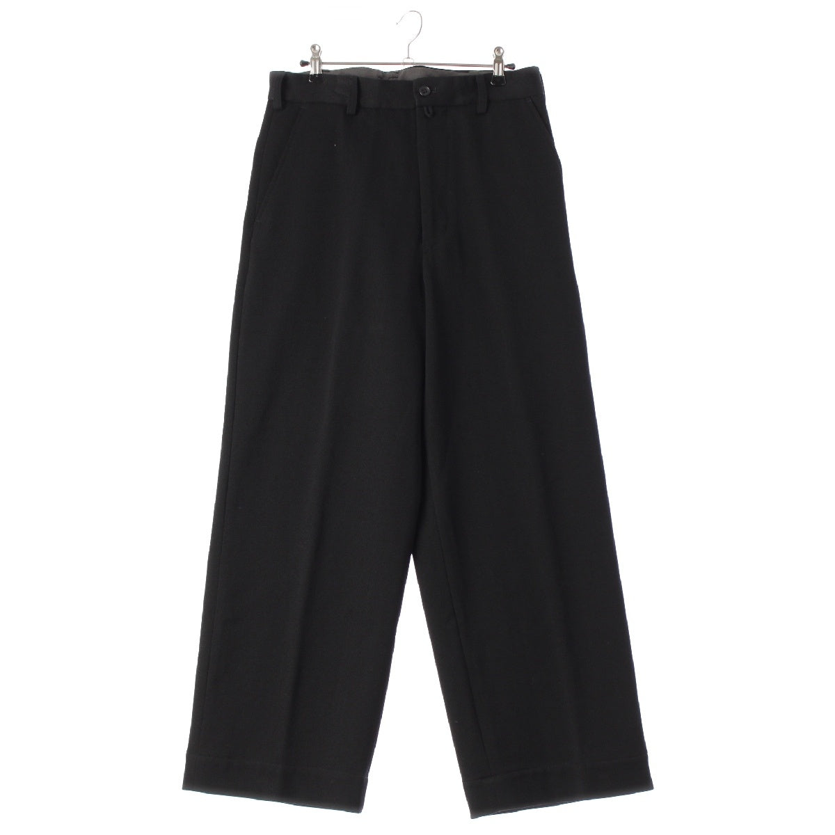 Y's Yohji Yamamoto wool wide Pants Slacks Bottoms YG-P05-106 black