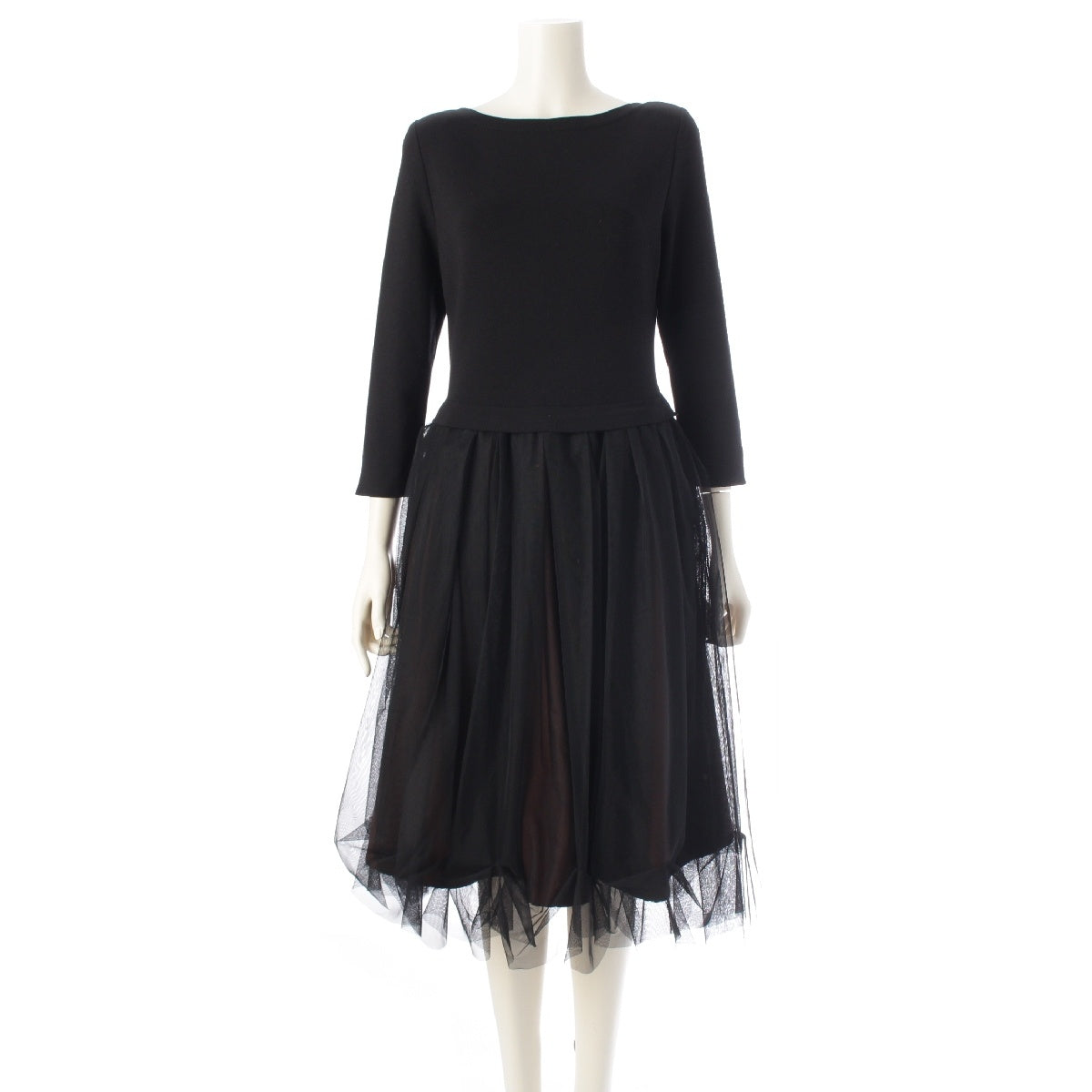 DAISY LIN 23 years Perfect Dress Docking tulle skirt one piece 06898 black 40