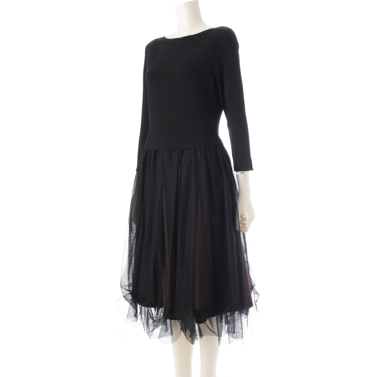 DAISY LIN 23 years Perfect Dress Docking tulle skirt one piece 06898 black 40