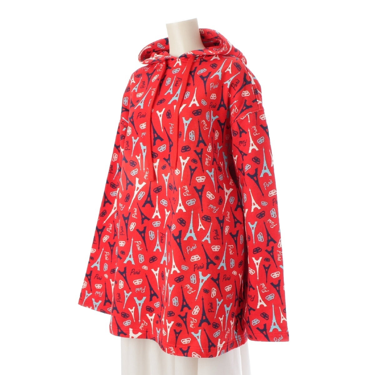 BALENCIAGA cotton Overall handle Parker 594576 Red