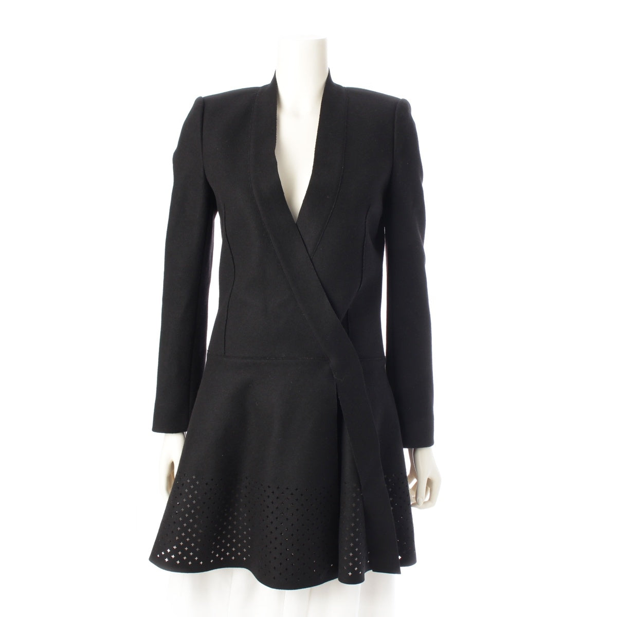 BALENCIAGA coat tailored jacket 251403 black